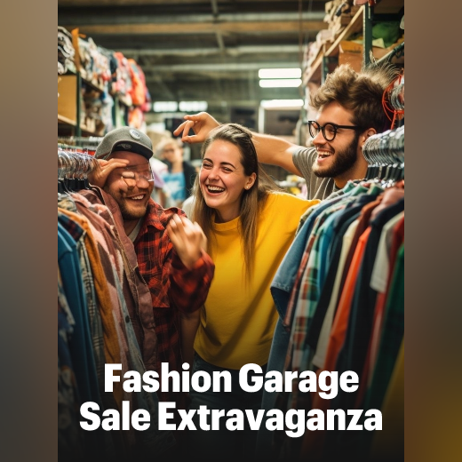 Fashion Garage Sale Extravaganza