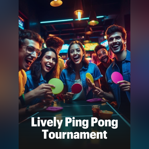 Lively Ping Pong Tournament